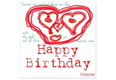 Cannon Happy Birthday